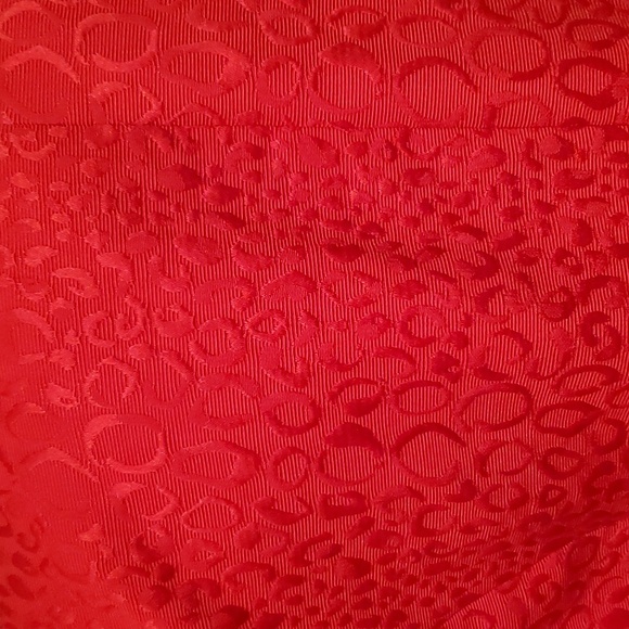 NWT SZ Large Vintage Laura Ashley Red Tapestry ♥️ Jacket - Picture 4 of 9